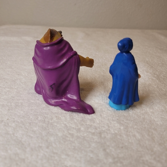 Vintage Disney Beauty and the Beast small figures cake topper - Picture 2 of 5